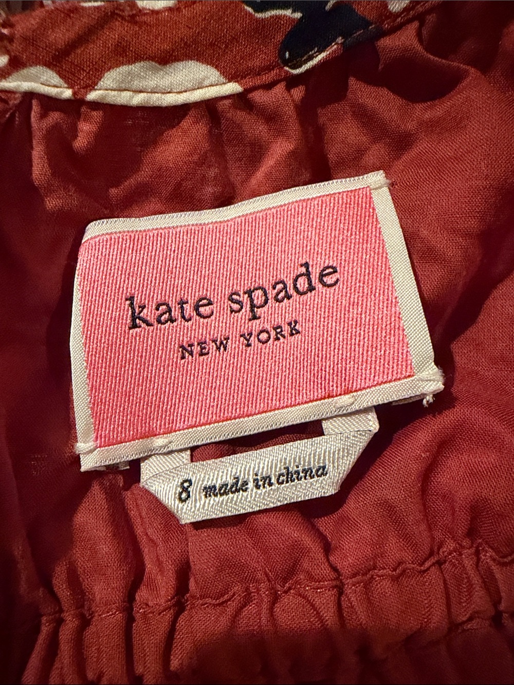 Kate Spade Dress Size 8 Cat Print - Picture 3 of 12